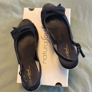 Black dress sandal
